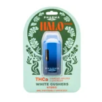 PharmaTHC THCa Diamond Infused and Live Resin Halo Spark Disposable Vape - White Gushers