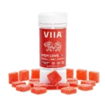 Viia Delta 9 / CBD / THCv High Love Libido Gummies - 5 mg THC