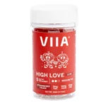Viia Delta 9 / CBD / THCv High Love Libido Gummies - 5 mg THC - Image 2